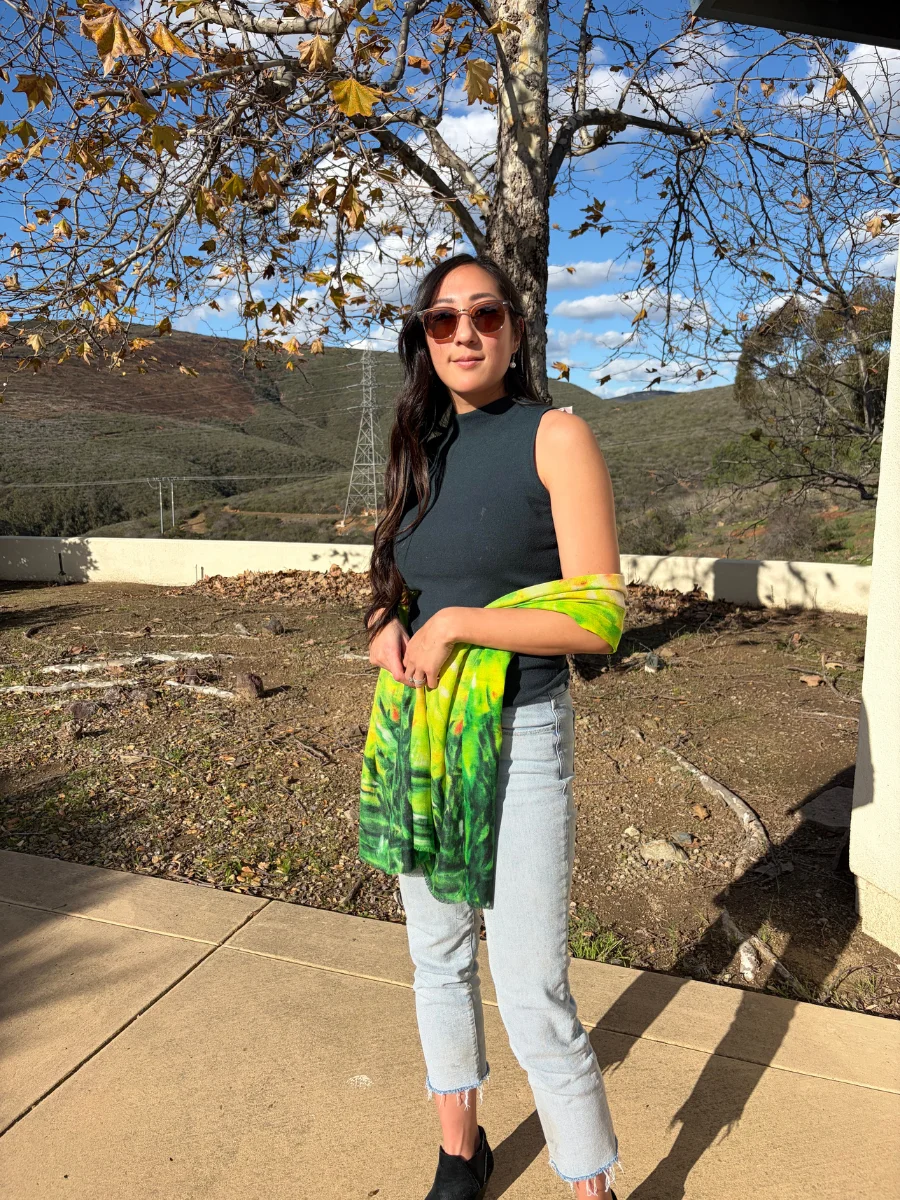 Suchi Scarf in the wild 1