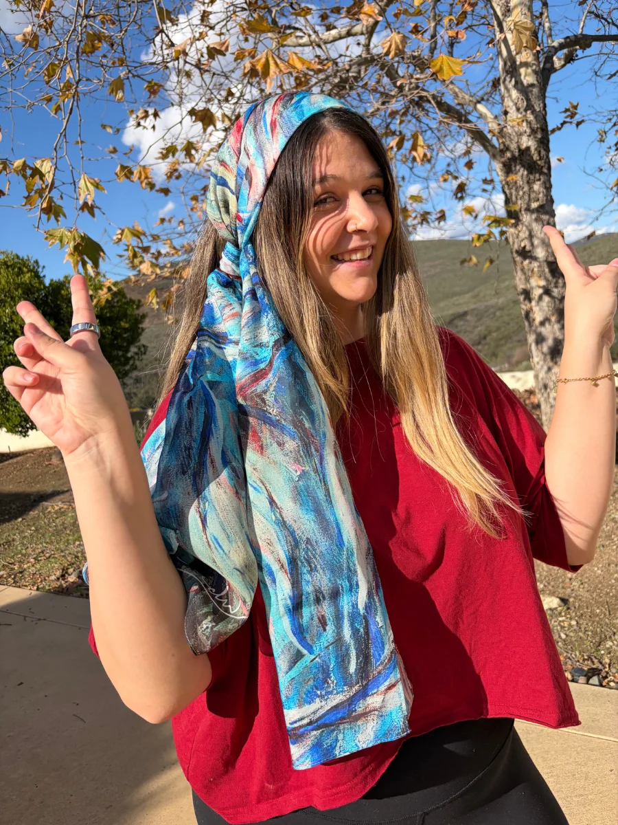 Suchi Scarf in the wild 10