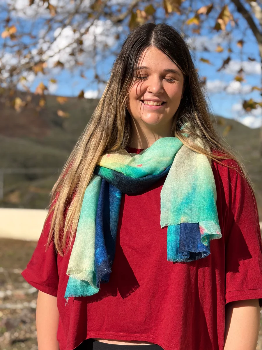 Suchi Scarf in the wild 6