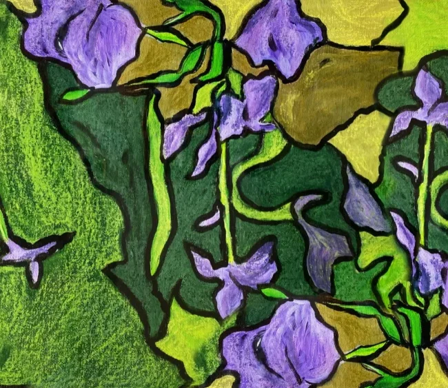 Iris Scarf
