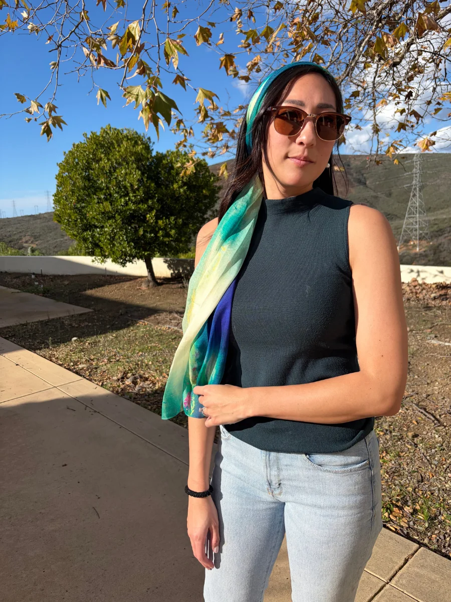 Suchi Scarf in the wild 7