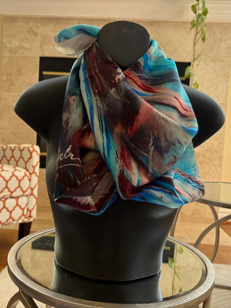 Suchi Scarf in the wild 8